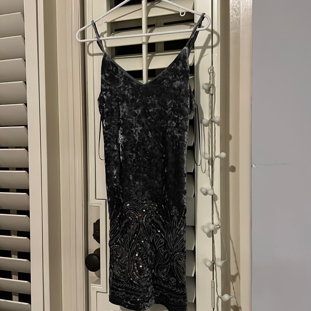 Velvet Mini Dress